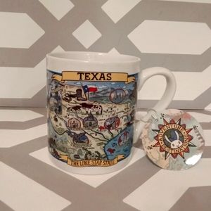 NWT Certified International "Texas Lone Star State" Coffee/Tea Mug